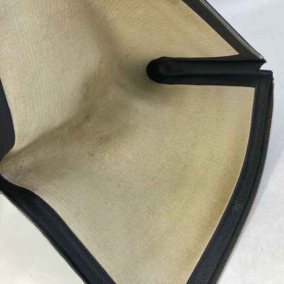 AUTHENTIC HERMES L-shaped fastener Zip tablet computer case bag - Picture 8 of 10